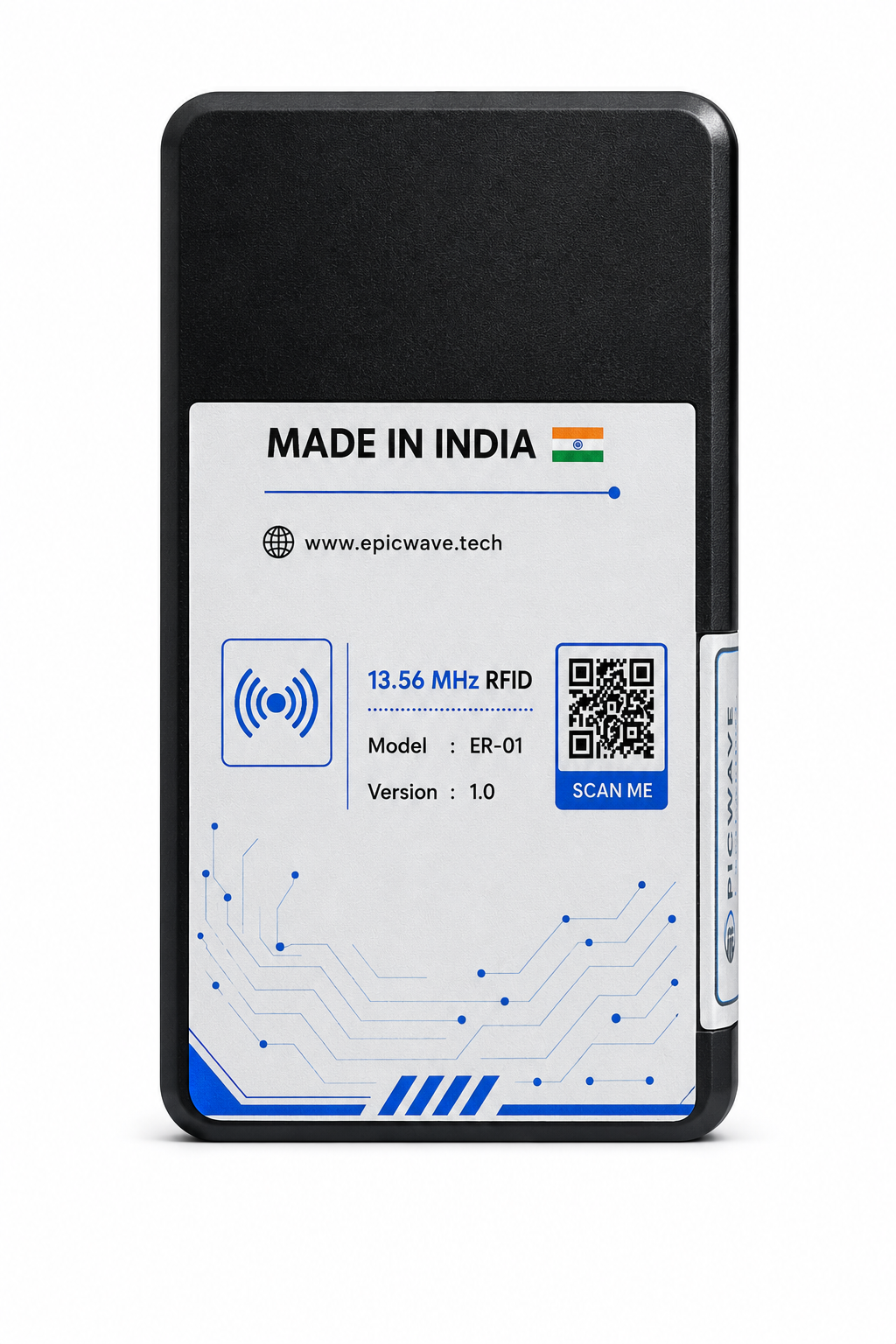E-Register back view